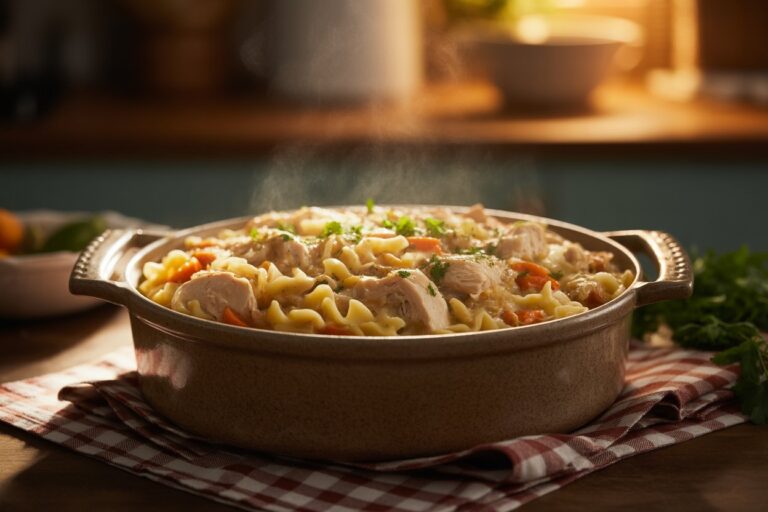 chicken noodle casserole
