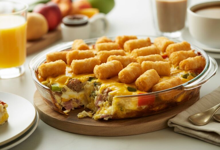 Breakfast Casserole With Tater Tots