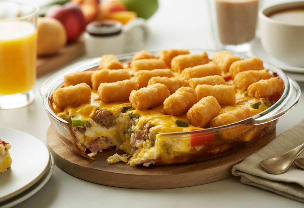Breakfast Casserole With Tater Tots