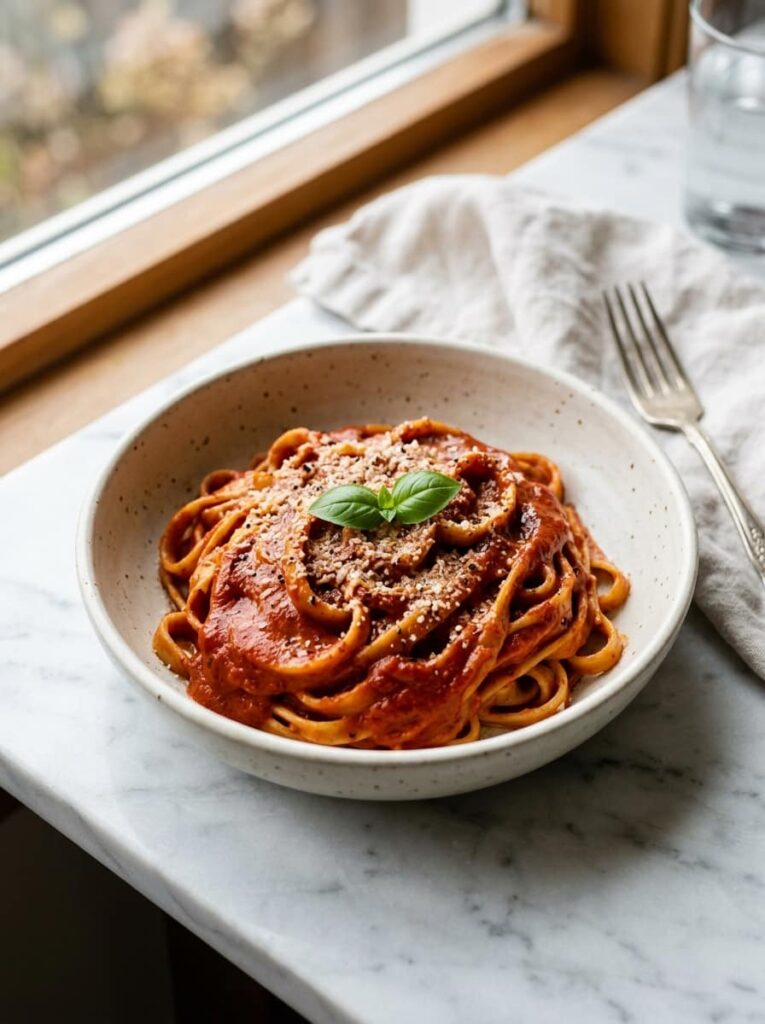 Roasted Red Pepper Pasta