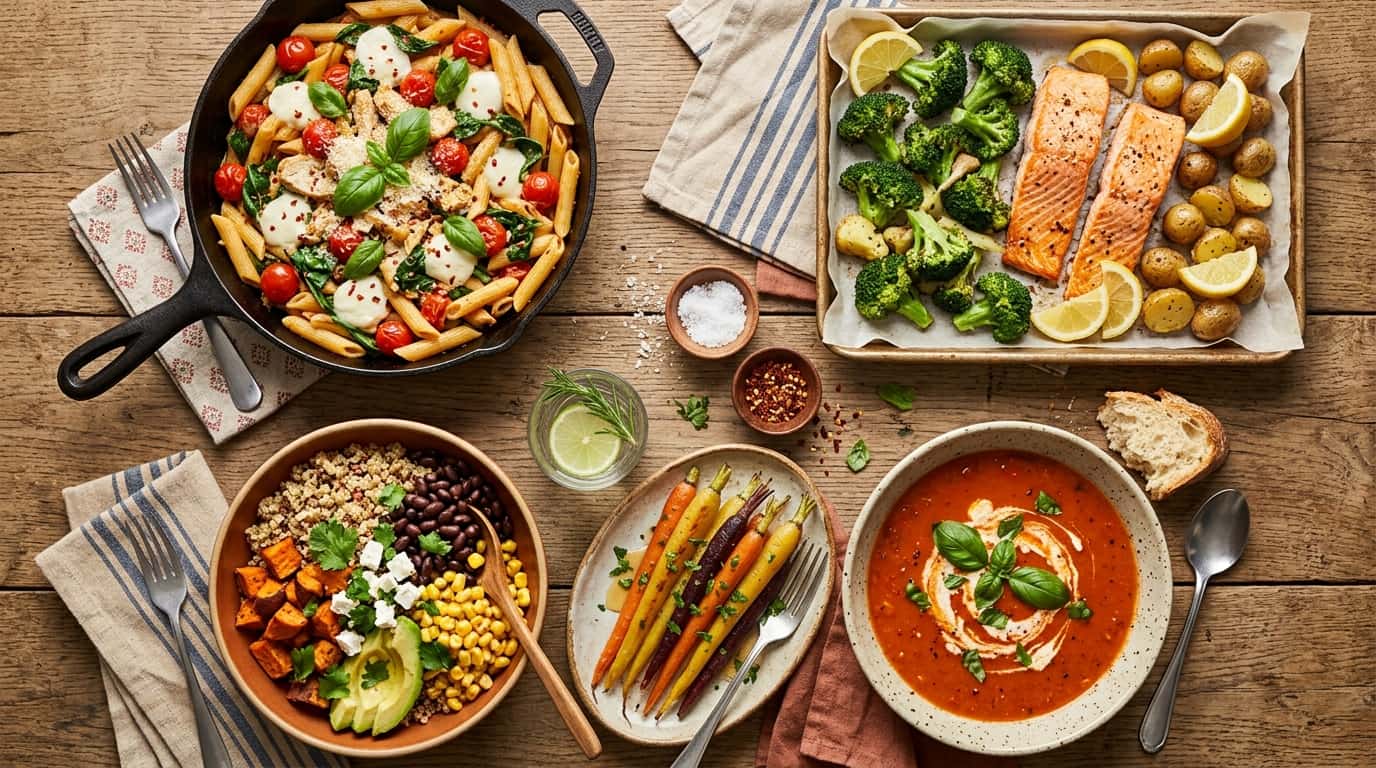 30 Quick and Easy Dinner Ideas for Busy Weeknights