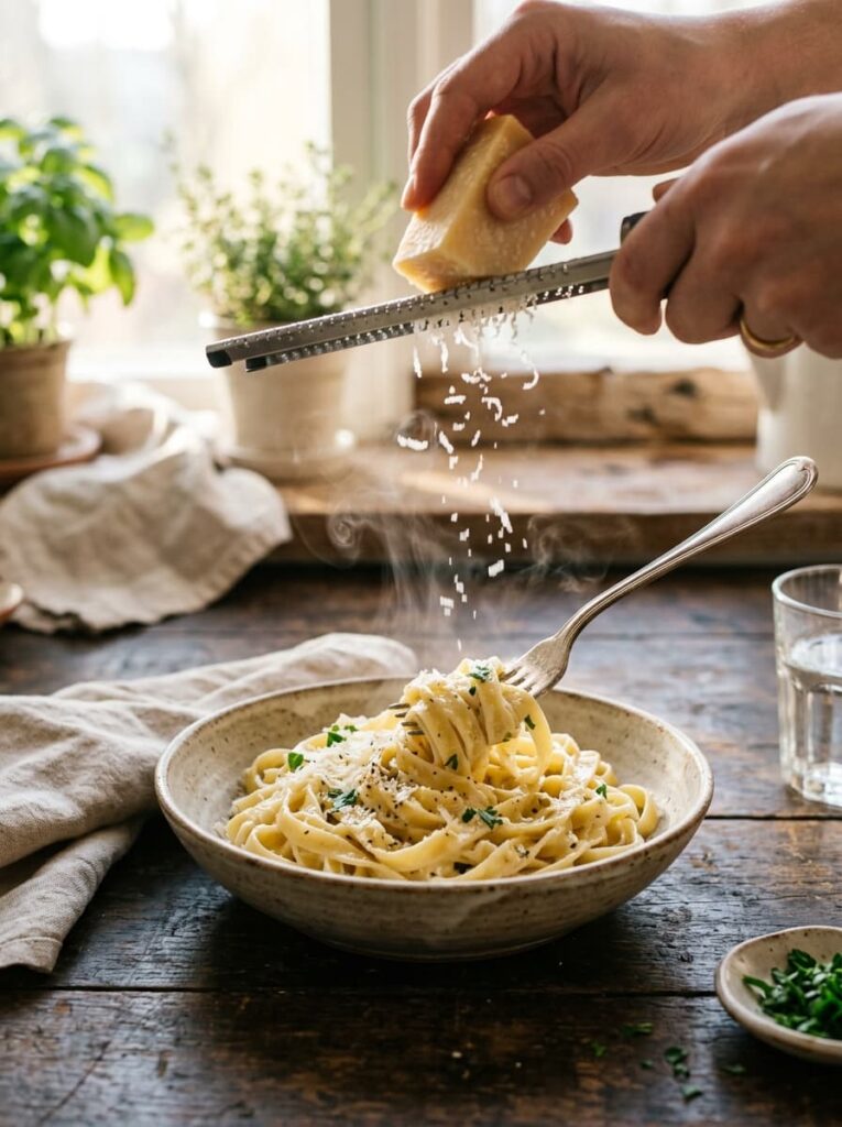 Garlic Parmesan Pasta