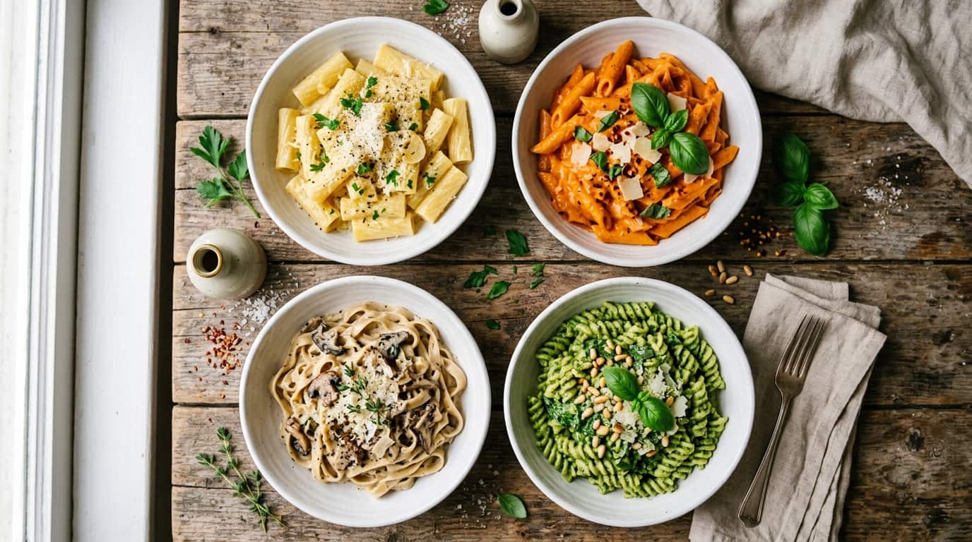 15 Creamy Pasta Recipes for Cozy Nights In