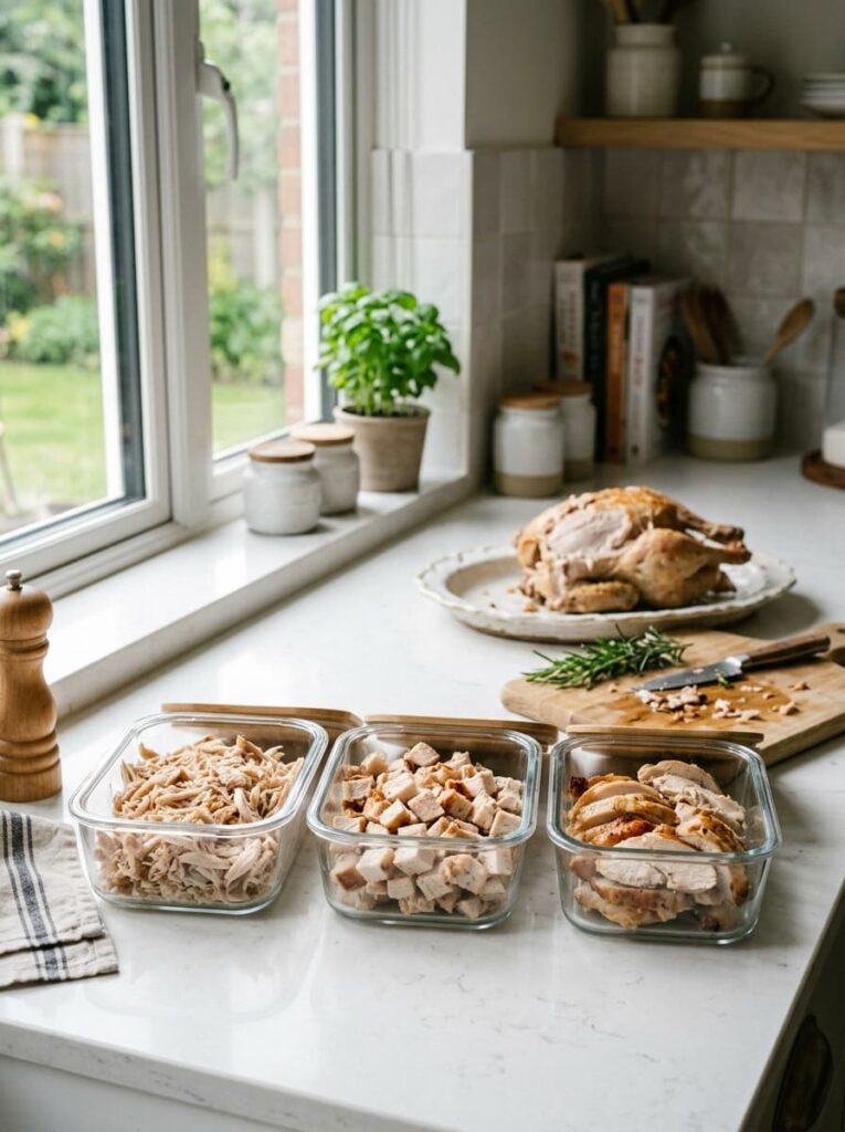 Rotisserie Chicken Into Three Dinners