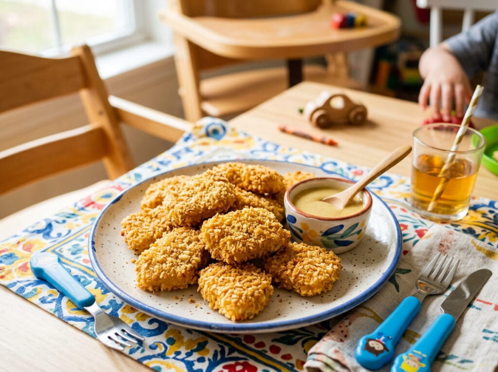 Baked Panko Chicken Nuggets Kids Actually Eat