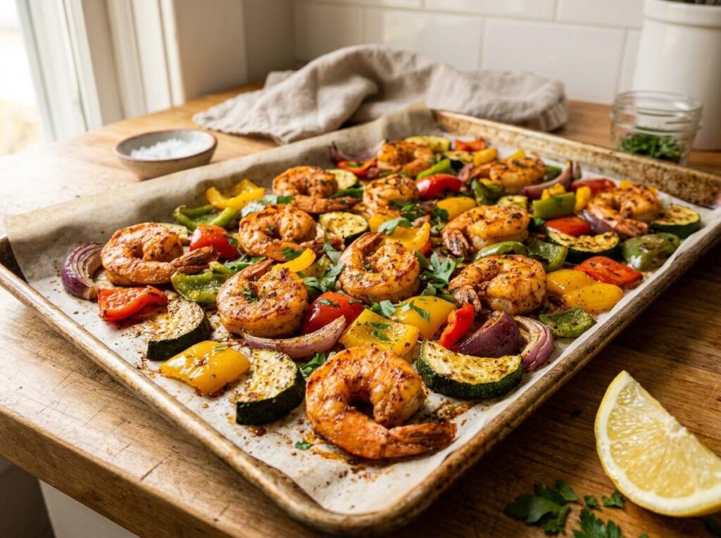 Cajun Shrimp and Vegetables
