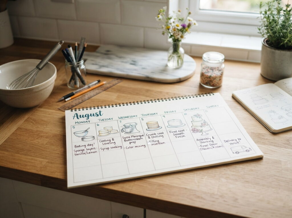 Planning the Cake Backward From Serving Time Before Buying a Single Ingredient