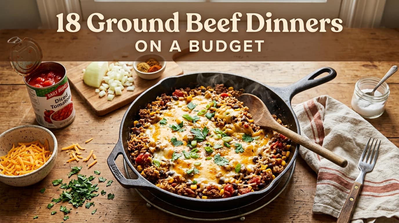 18 Budget Ground Beef Recipes That Turn One Pound Into Dinner for Four