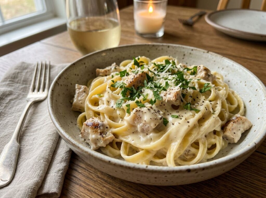 Chicken Alfredo Pasta