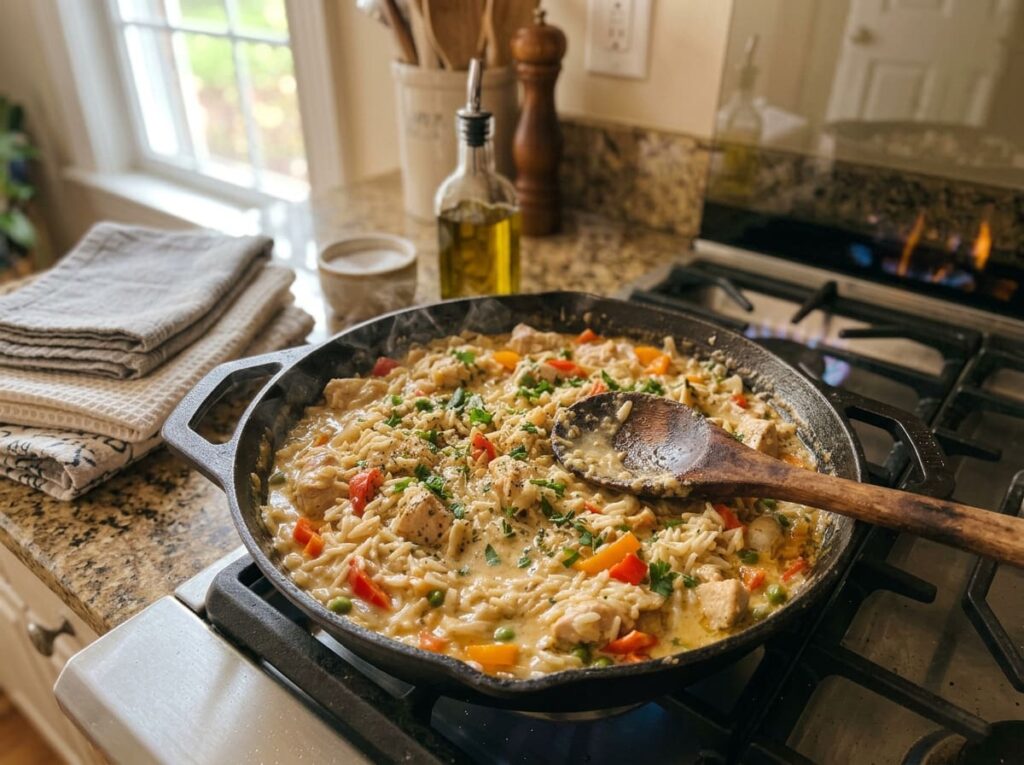 Chicken and Rice Skillet