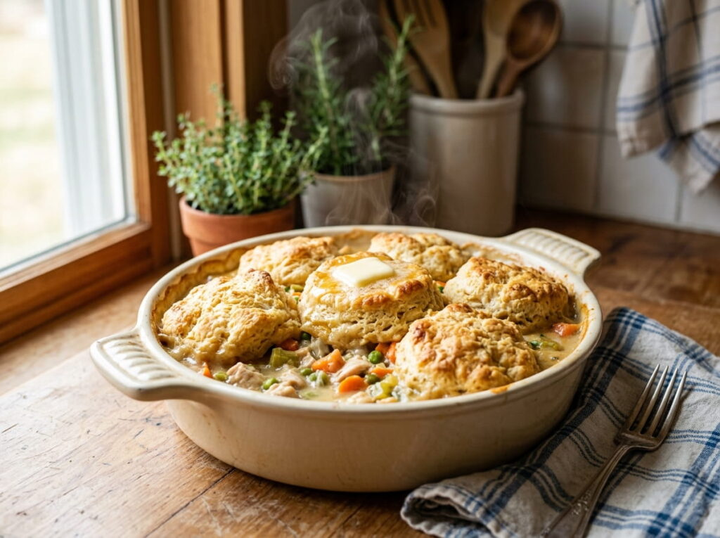 Chicken Pot Pie Casserole