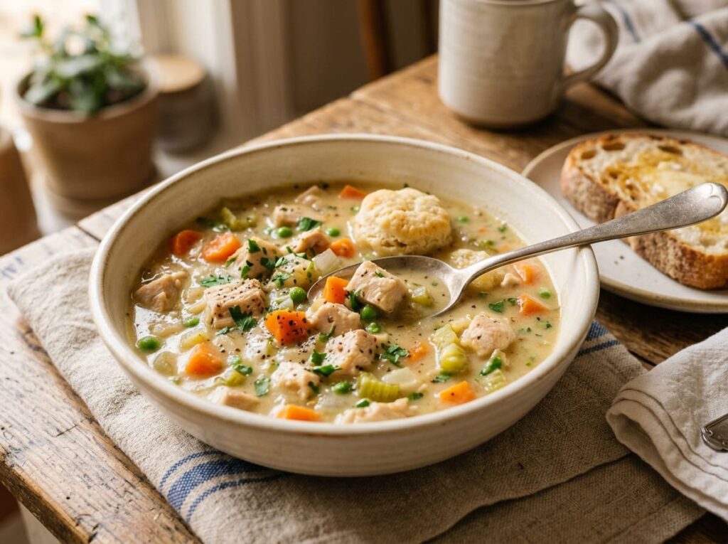 Chicken Pot Pie Soup