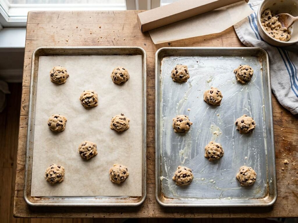 Parchment Versus Greased Pan