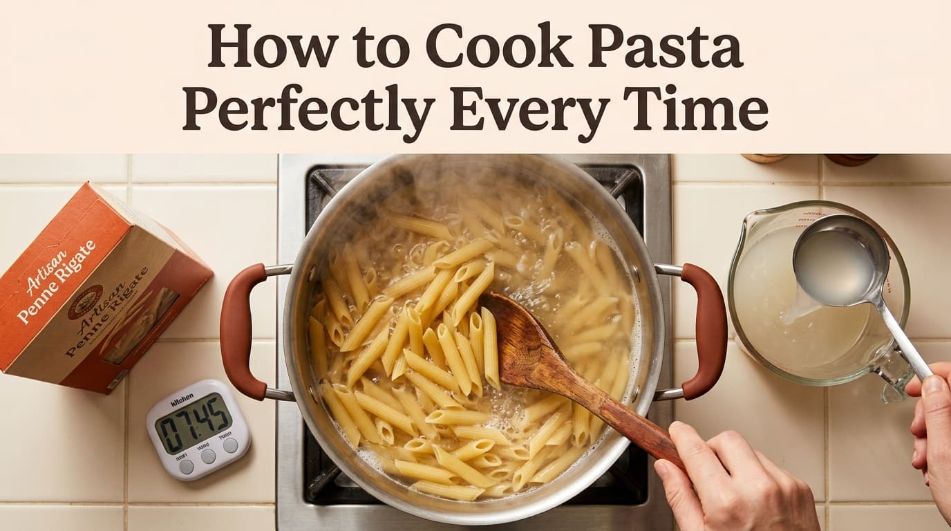 How to Cook Pasta Perfectly Every Time: A Step-by-Step Guide