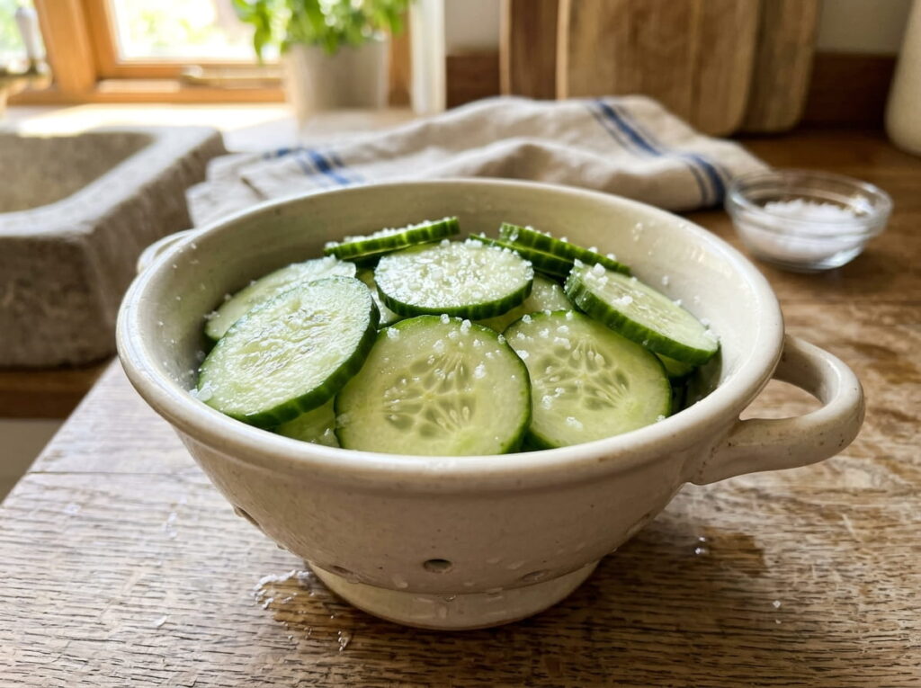 A Simple Way to Salt Watery Vegetables Before They Ever Reach the Sala