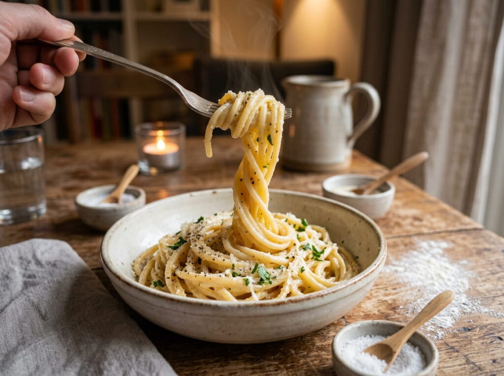 The Five-Ingredient Pasta You Can Make With Your Eyes Half Closed
