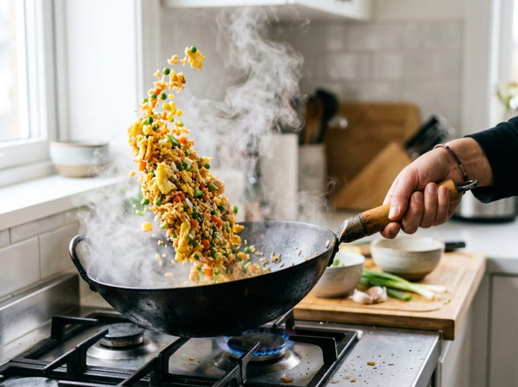 Leftover Rice Fried Rice for the Night You Forgot to Meal Plan