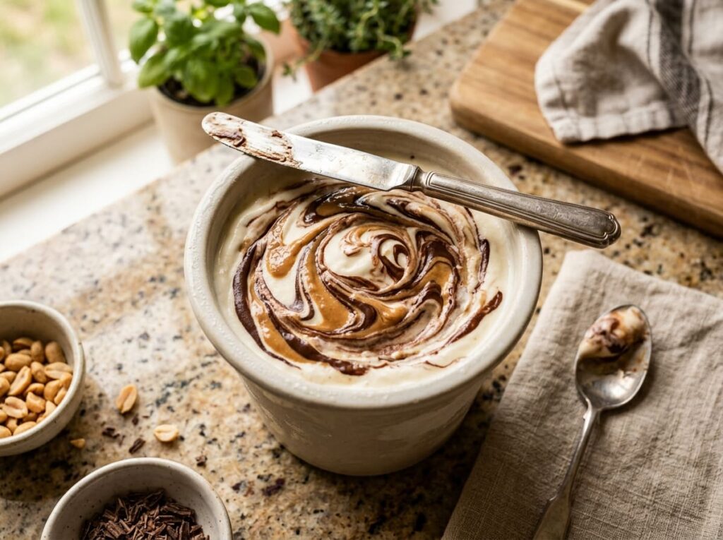 Chocolate Peanut Butter Swirl