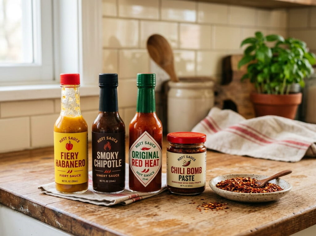 Hot Sauce or Chili Paste for Instant Heat