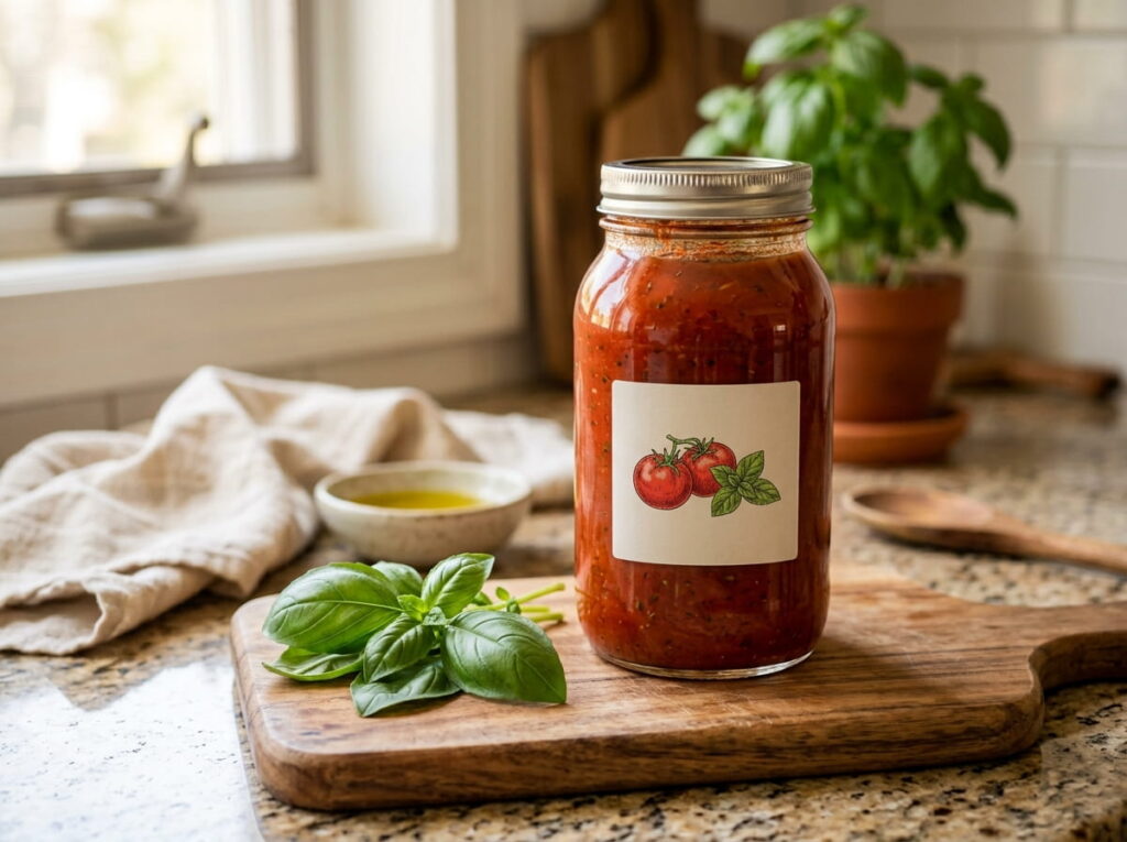 Jarred Marinara or Pasta Sauce as a Backup Base