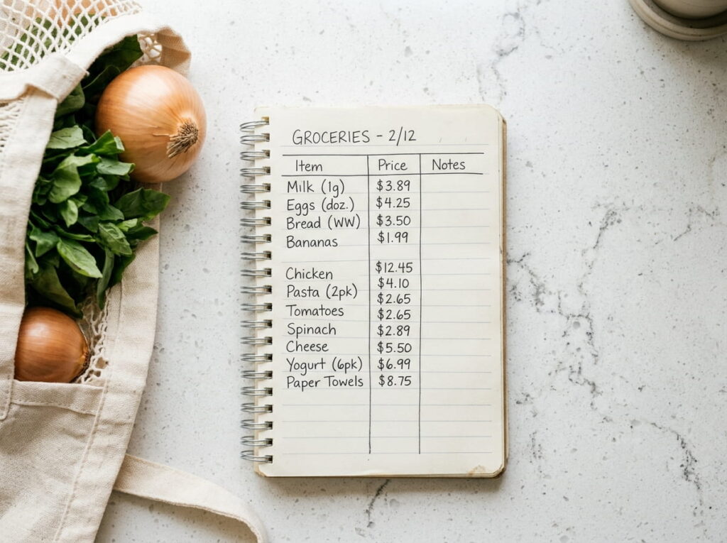 Keeping a Running Price List So You Know What a Fair Price Actually Looks Like