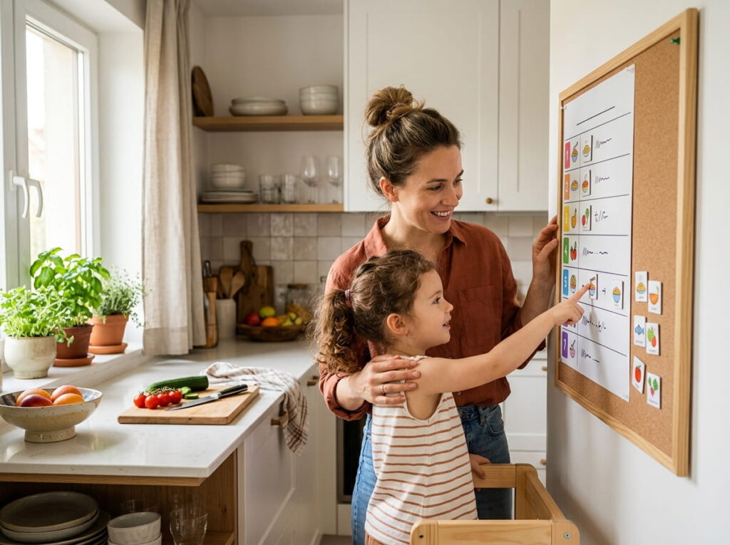A Simple Way to Involve Kids in the Menu So Fewer Meals Go to Waste