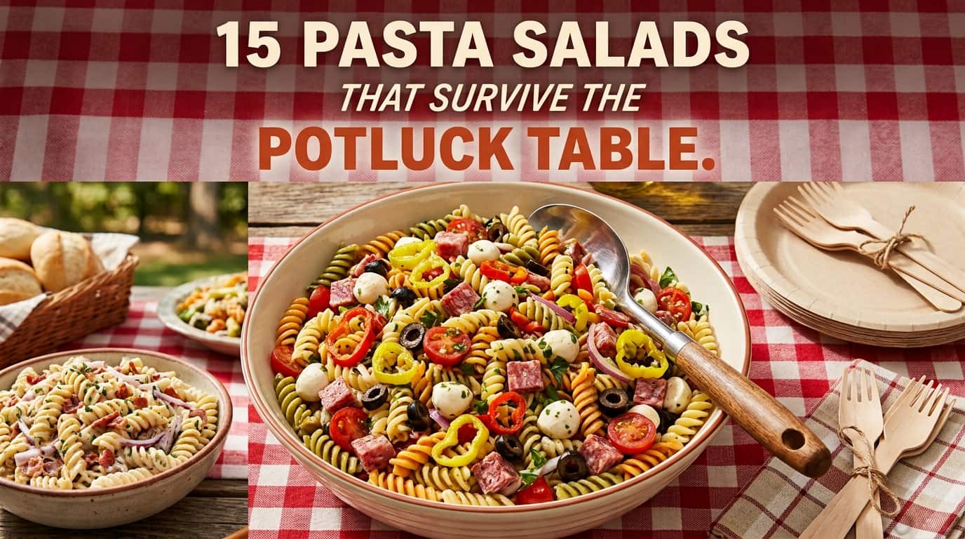 15 Pasta Salad Recipes Perfect for Potlucks