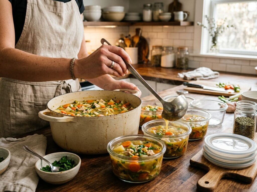 Planning One Big Batch Recipe a Week That Covers Two Separate Dinners