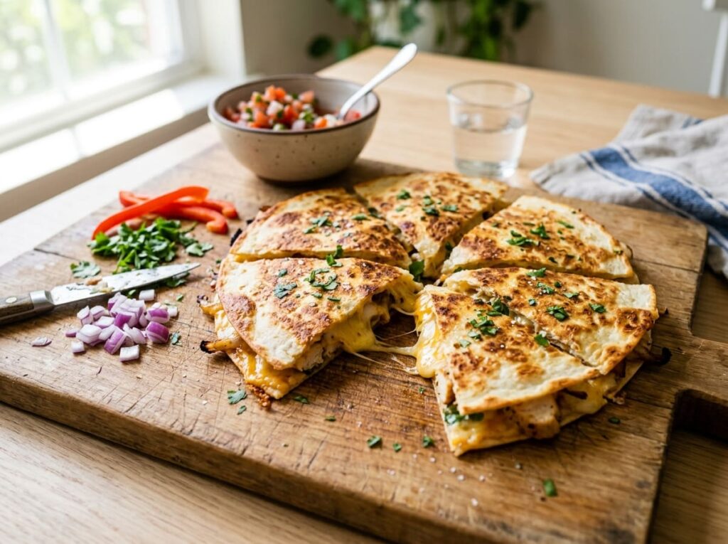 Quesadillas With Whatever Is Wilting in the Fridge Drawer