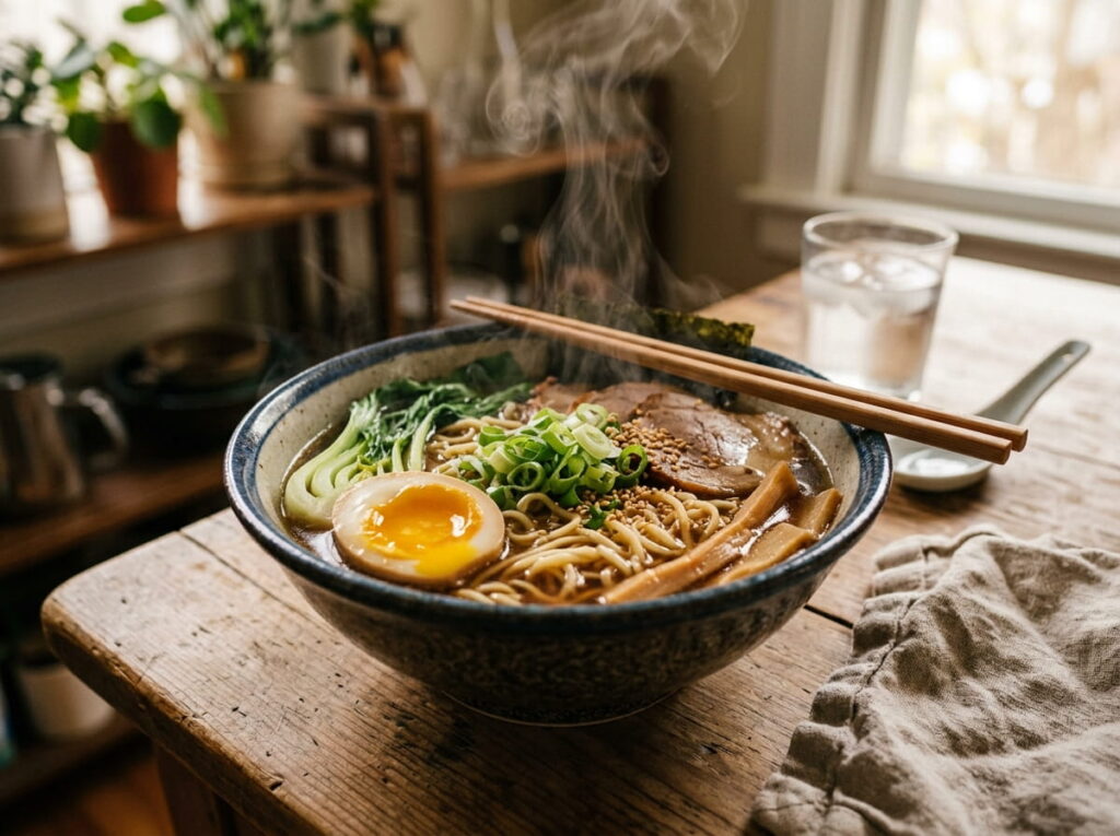 Instant Ramen Upgrade With One Egg and Five Minutes