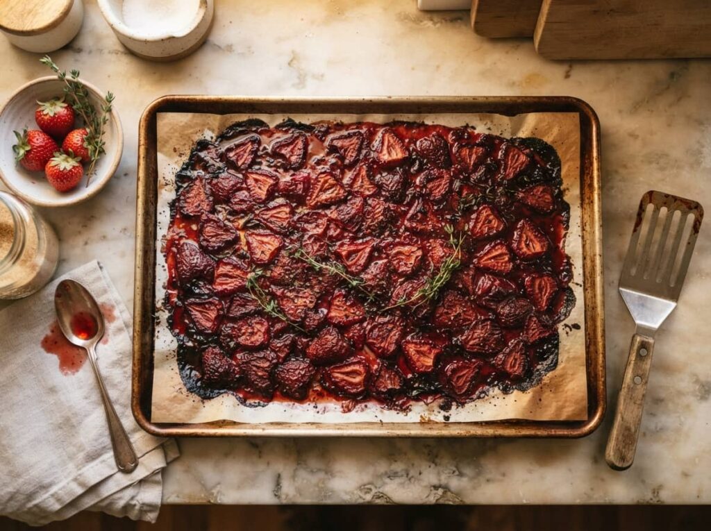 A Strawberry Version That Uses Roasted Fruit Instead of Fresh for Deeper Flavor