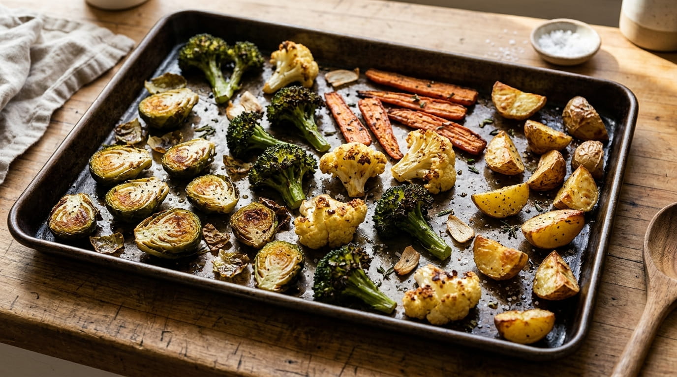 How to Get Crispy Sheet Pan Vegetables Every Single Time