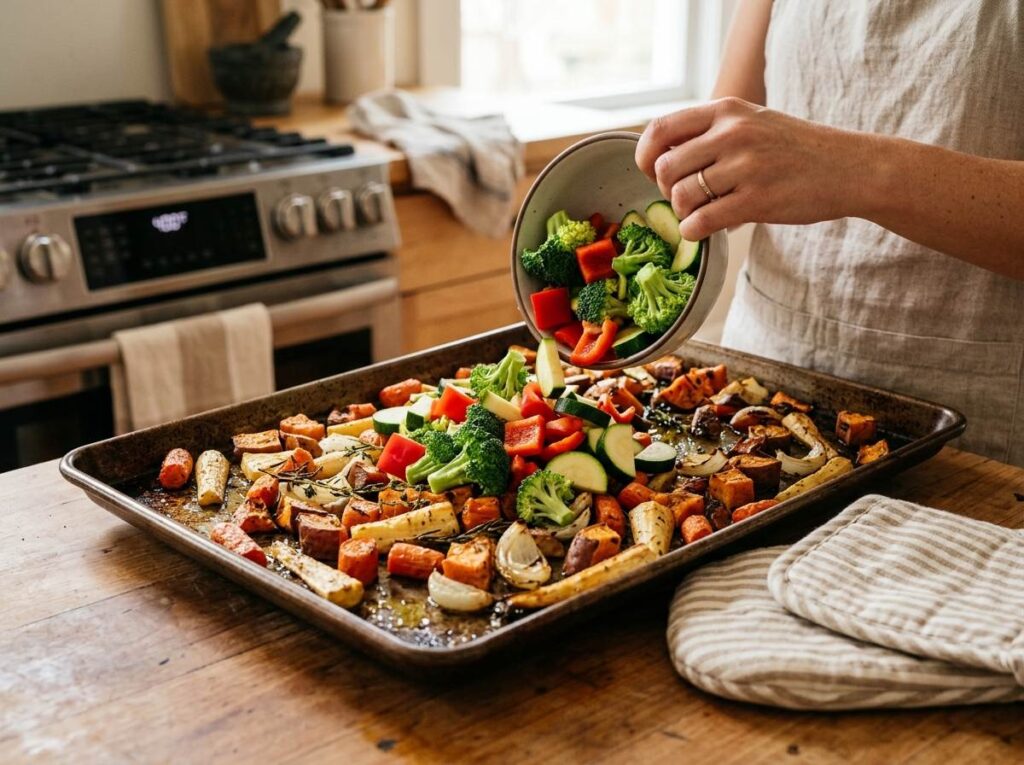 Staggering Vegetable Cook Times