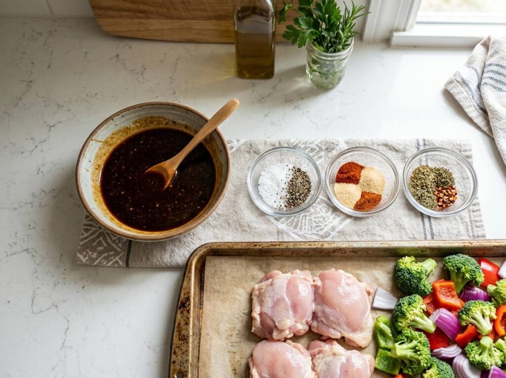 One Sauce Versus Separate Seasonings