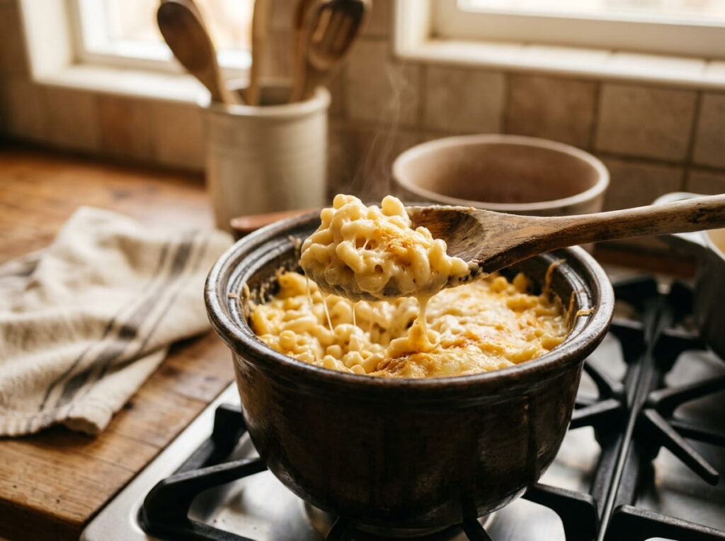 A Slow Cooker Mac and Cheese That Skips the Stovetop Roux Completely