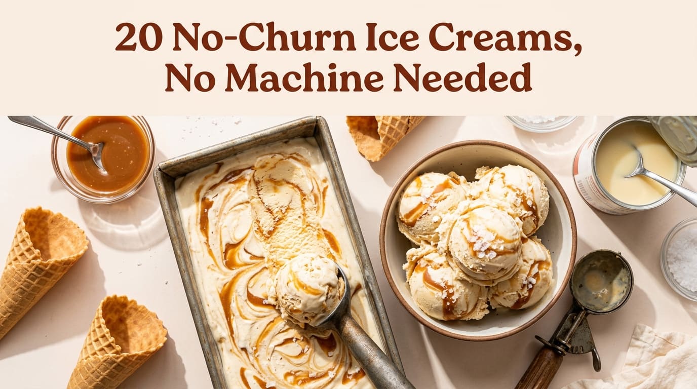 20 Easy No-Churn Ice Cream Recipes for Summer