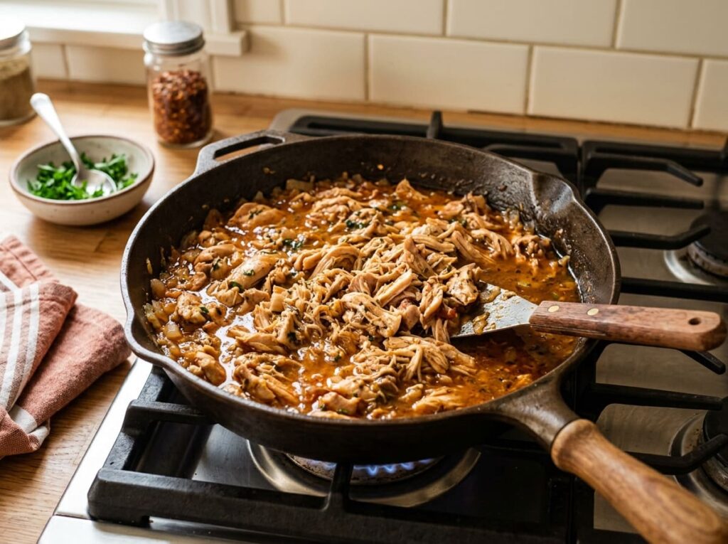 Using the Thigh Meat for a Saucier Dinner Since It Holds Up Better Reheated