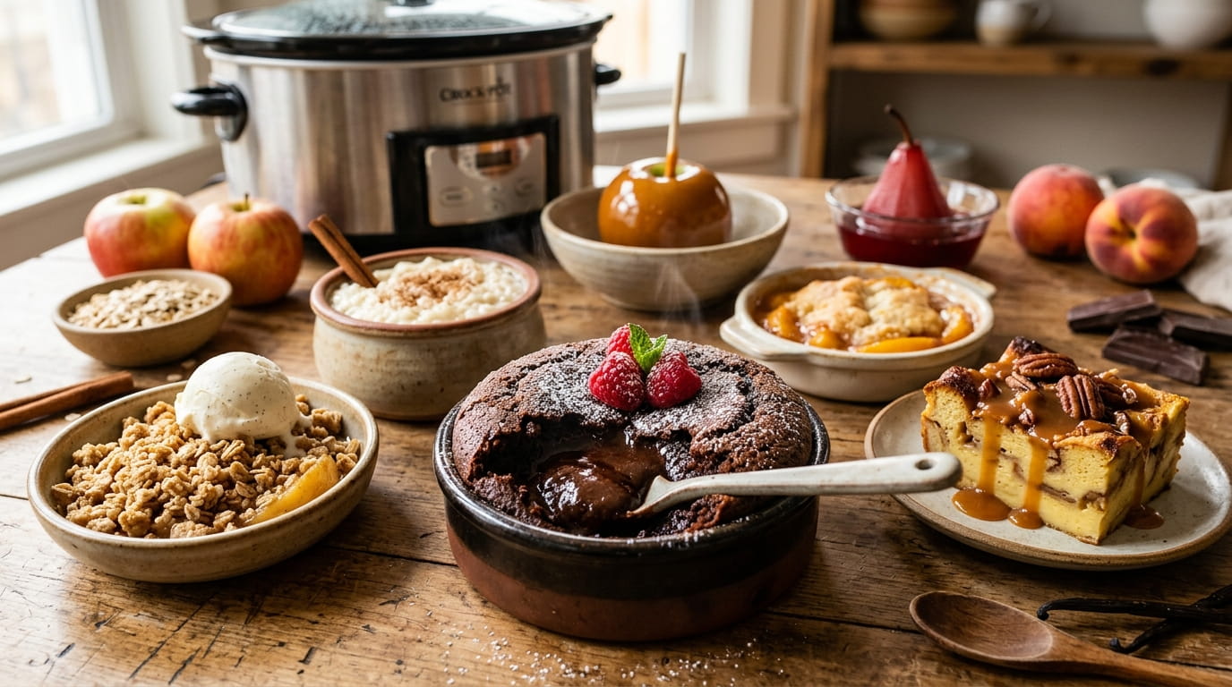 12 Slow Cooker Dessert Recipes You Didn’t Know You Could Make