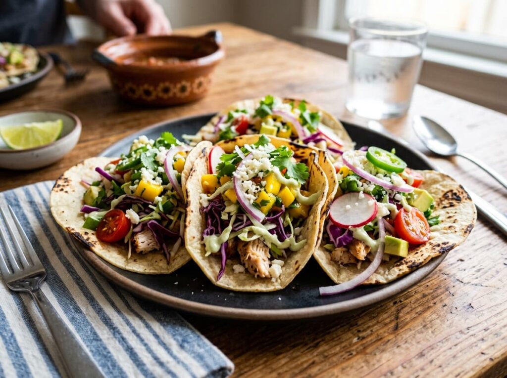 A Chicken Taco Night That Uses the Smallest Amount of Meat on This Whole List