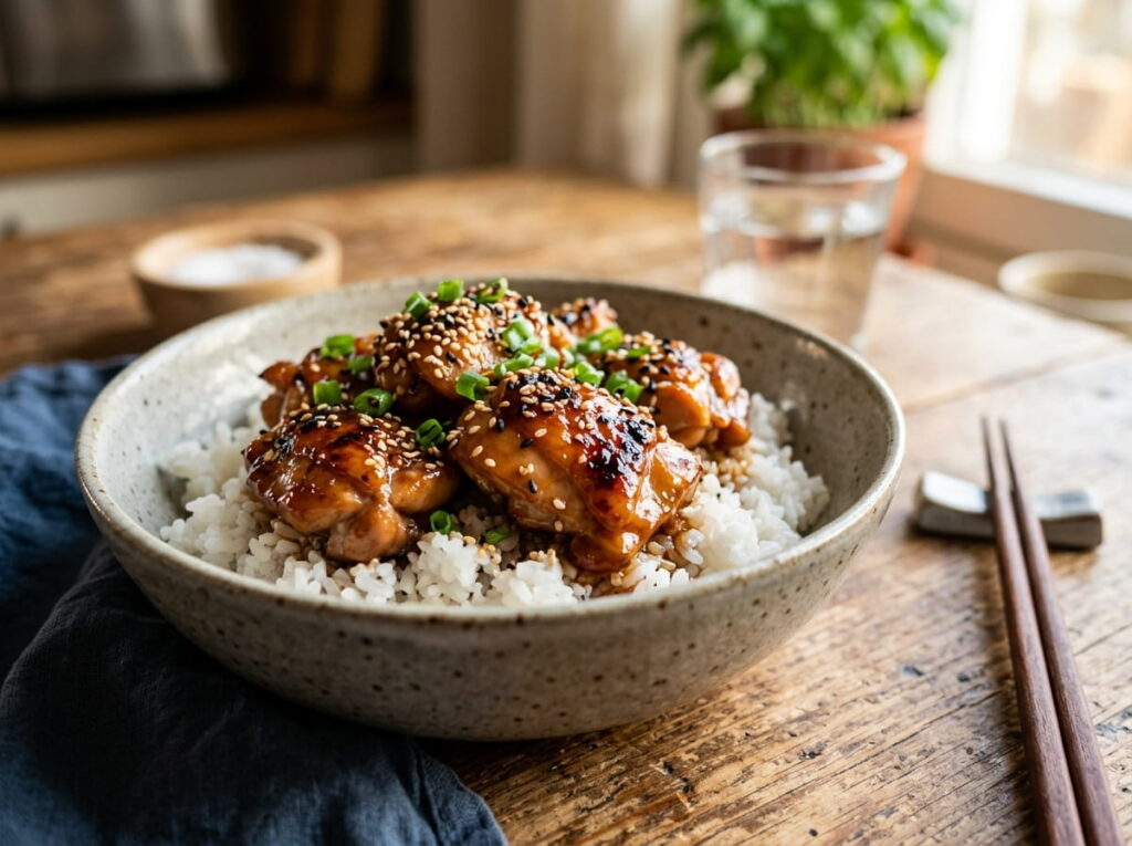 A Slow Cooker Teriyaki Chicken Dinner That Needs Only a Whisk Before Work