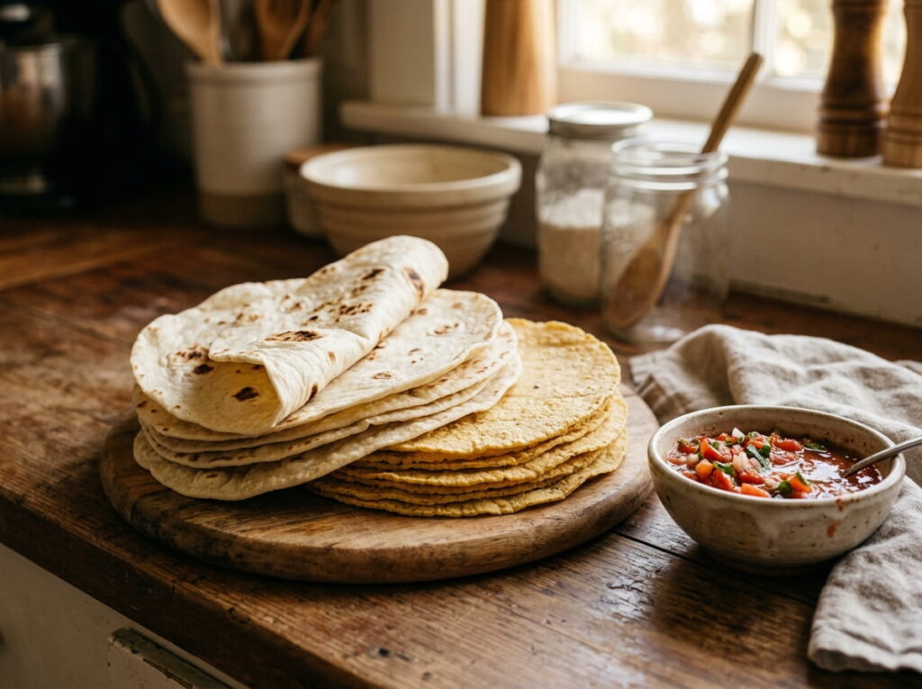 Tortillas for a Fast, No-Cook Meal Base
