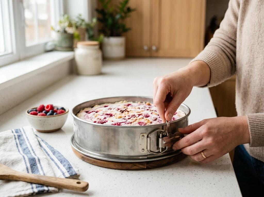 Building an Ice Cream Cake in a Springform Pan So It Actually Releases Clean