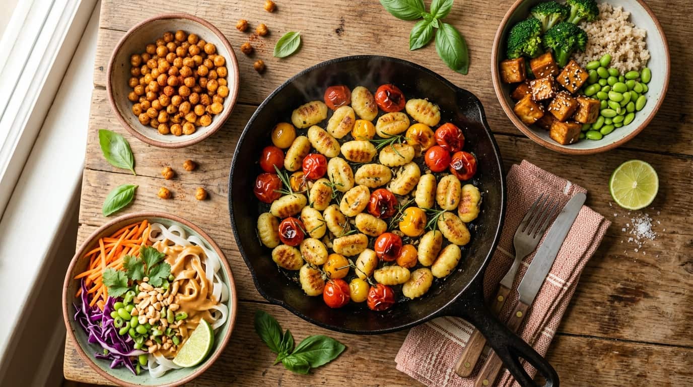 20 Quick Vegetarian Dinner Ideas for Busy Weeknights
