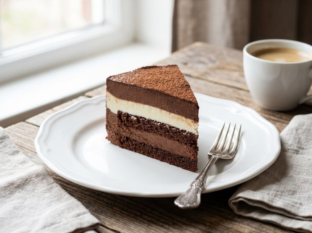 Black Tie Mousse Cake