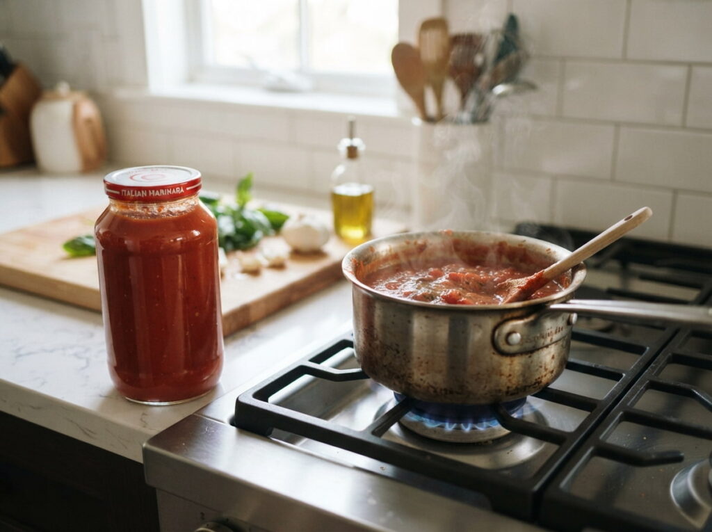 Store Bought Versus Homemade Sauce