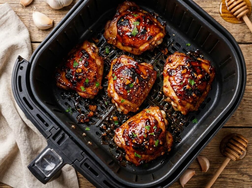 Honey Garlic Chicken Thighs