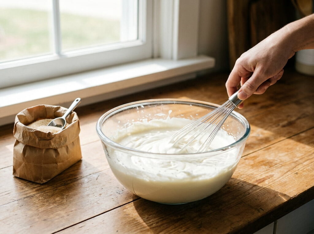 Make the Whipped Topping From Scratch Too