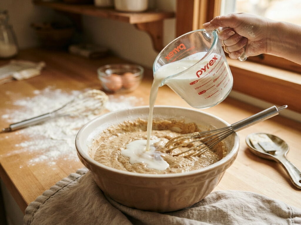Buttermilk Versus Regular Milk