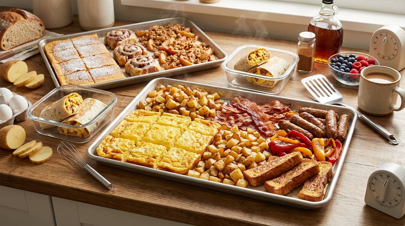 12 Sheet Pan Breakfast Recipes That Actually Make Mornings Easier