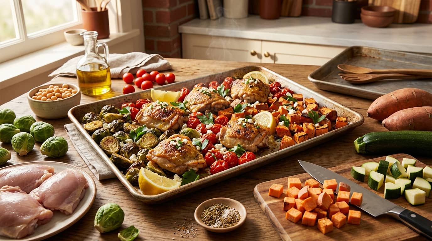 How to Build a Balanced Sheet Pan Dinner in 5 Simple Steps